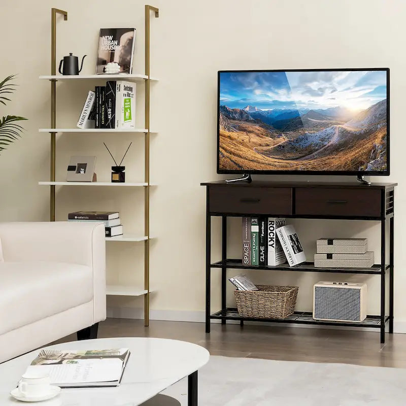 Console Entryway Sofa Table with 2 Drawers