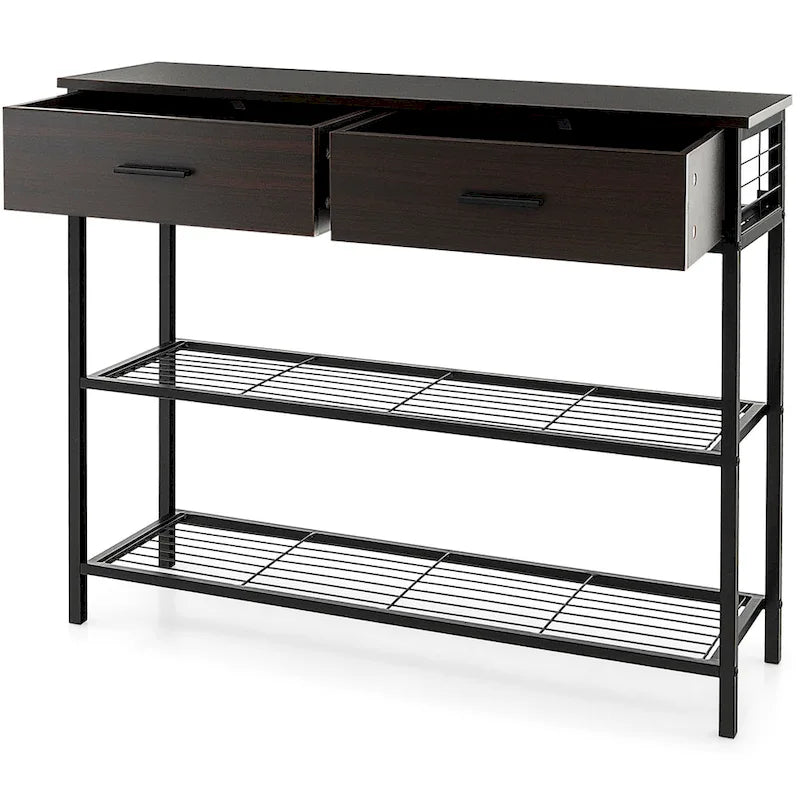 Console Entryway Sofa Table with 2 Drawers