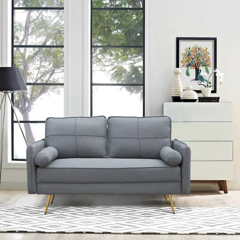 Loveseat mit runden Armlehnen