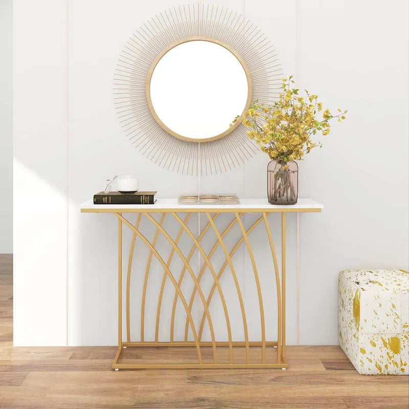 Console Table Modern Accent Entryway Table Long End Table