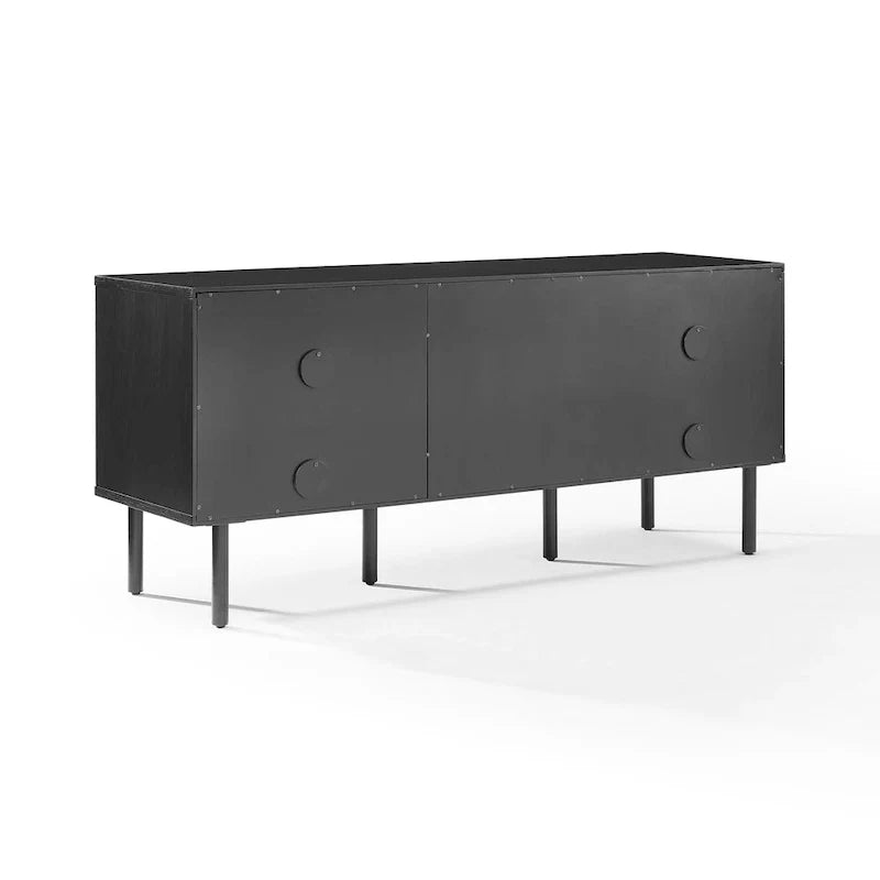 Sideboard zur Schallplattenaufbewahrung im modernen Stil