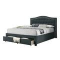 Fully Upholstered King-Size Bed With An Under-Bed Drawer