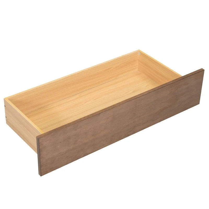 Wood Daybed with USB Ports and Drawers