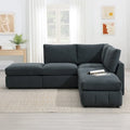 Sofa mit Längsstreifen