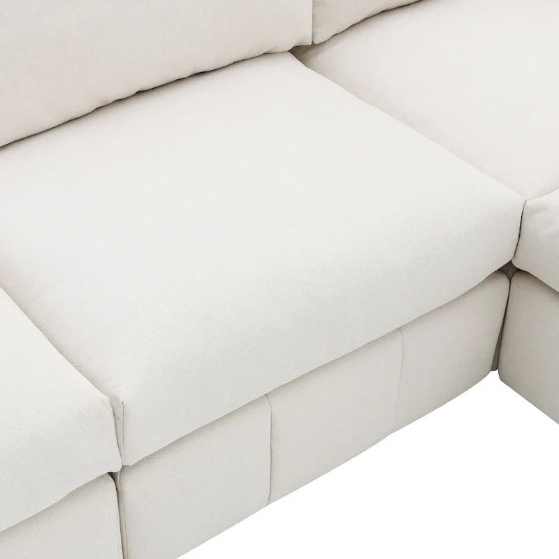 Sofa mit Längsstreifen