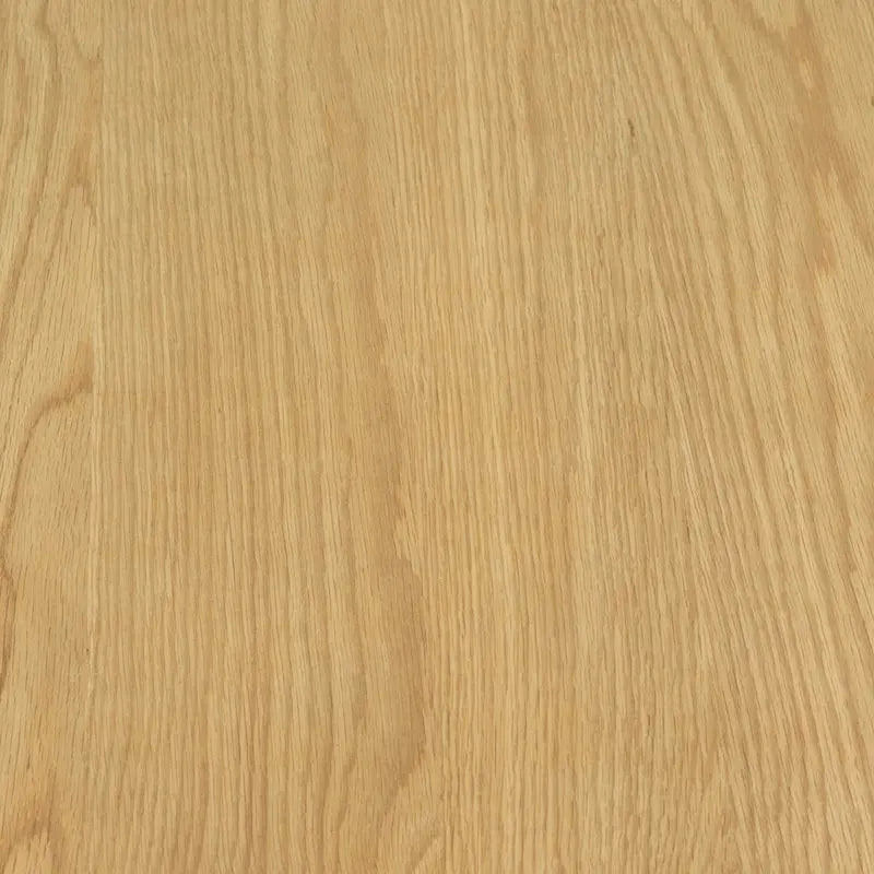 Solid Wood Oval Dining Table with Slatted Pedestal Base