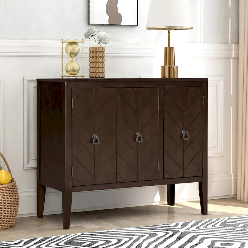 Vintage Style Kitchen Accent Buffet Sideboard Cabinet