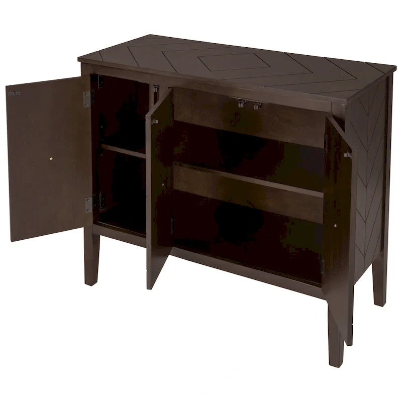Vintage Style Kitchen Accent Buffet Sideboard Cabinet
