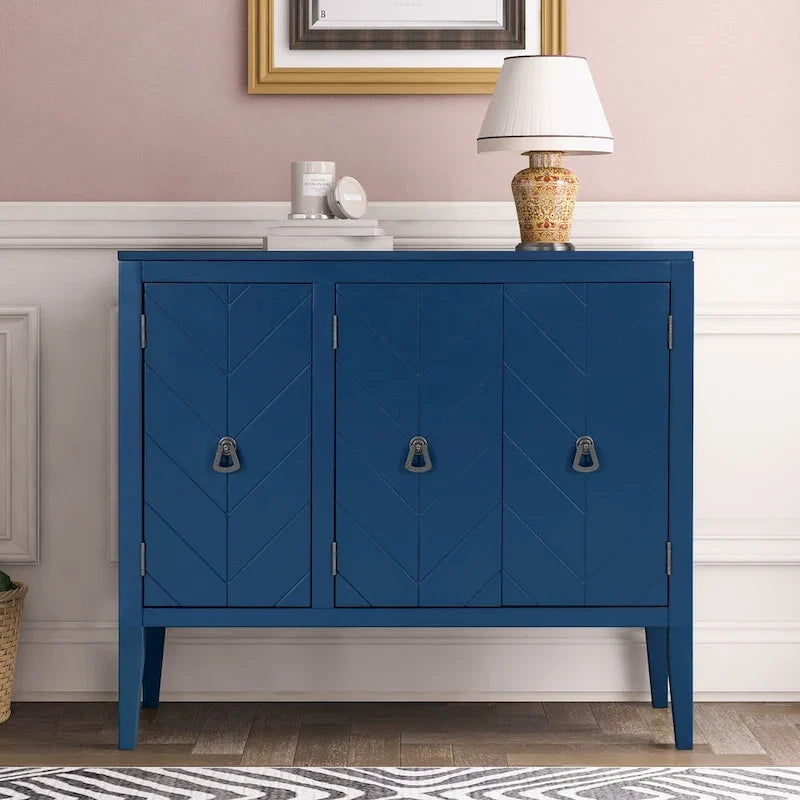 Vintage Style Kitchen Accent Buffet Sideboard Cabinet