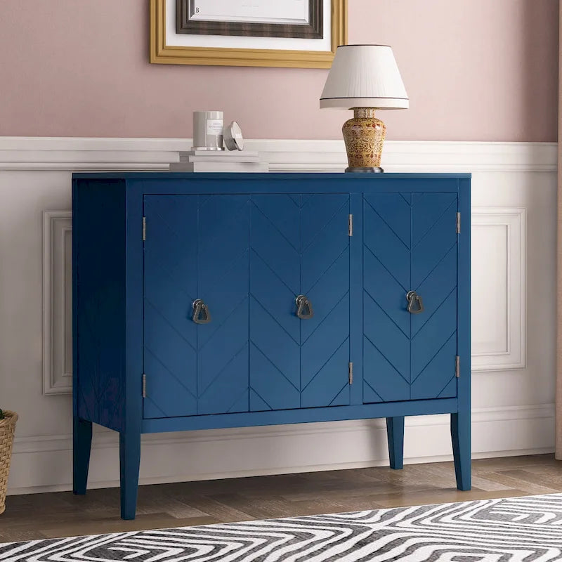 Vintage Style Kitchen Accent Buffet Sideboard Cabinet