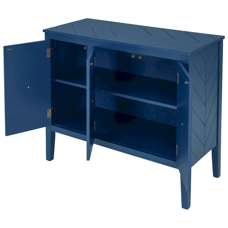 Vintage Style Kitchen Accent Buffet Sideboard Cabinet