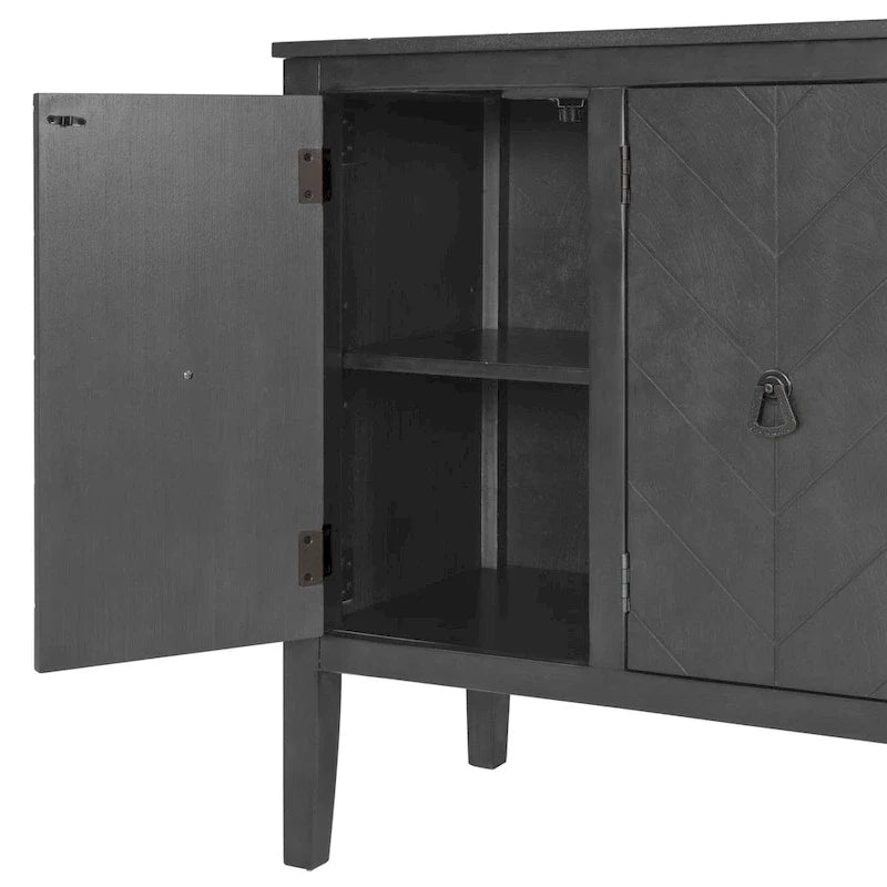 Vintage Style Kitchen Accent Buffet Sideboard Cabinet