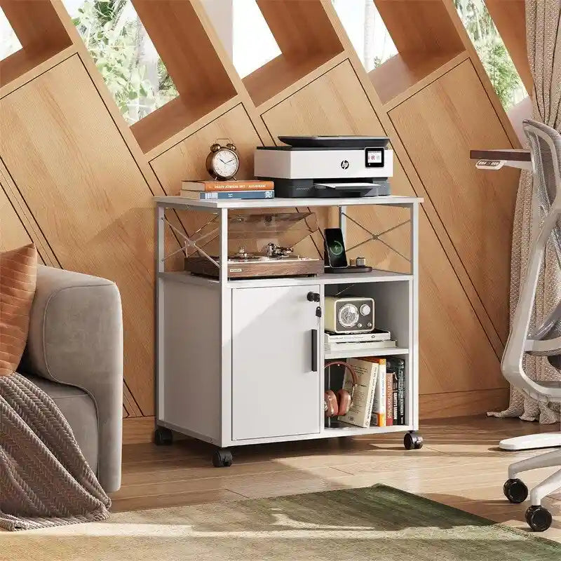 File Cabinet with Charging Station